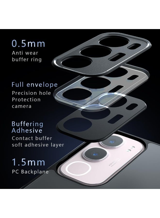 CHEROSIN Case Cover For vivo Y19s Pro 4G Frosted Translucent Back Protective Slim Phone Cover, Anti-Fingerprints, Anti-Fall Drop Protection - Image 5